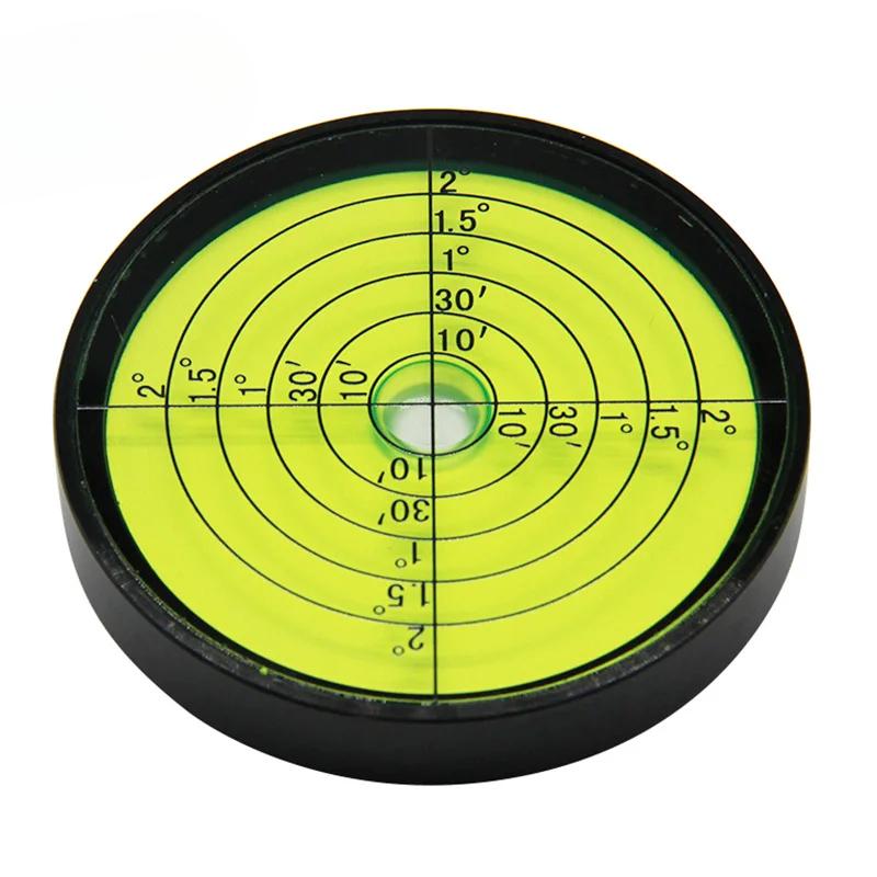 Universal Level 10 Minute Circular Level Bubble Portable Level Bubble High-precision Metal Magnetic Level 6010