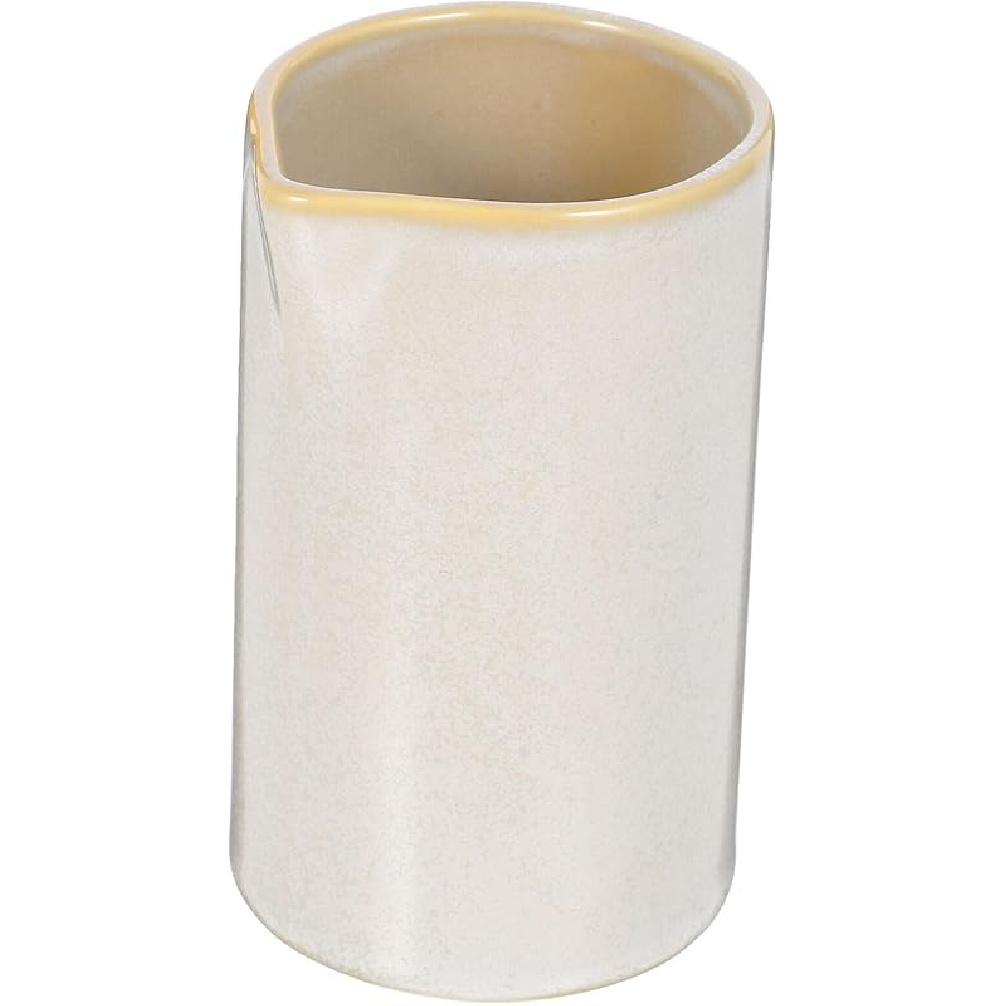 

Керамический молочник STOBAZA для молока и латте, многофункциональный керамический контейнер для молока для кофе, стильный кувшинчик для сливок для дома и кухни хаки