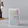 A6/A5 Macaroon Glitter Color PU Leather DIY Binder Only Cover Diary Agenda Planner Paper Cover School Stationery