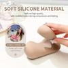 Silicone Makeup Brush Holder Portable Travel Cosmetic Brush Case With Cleaning Mat