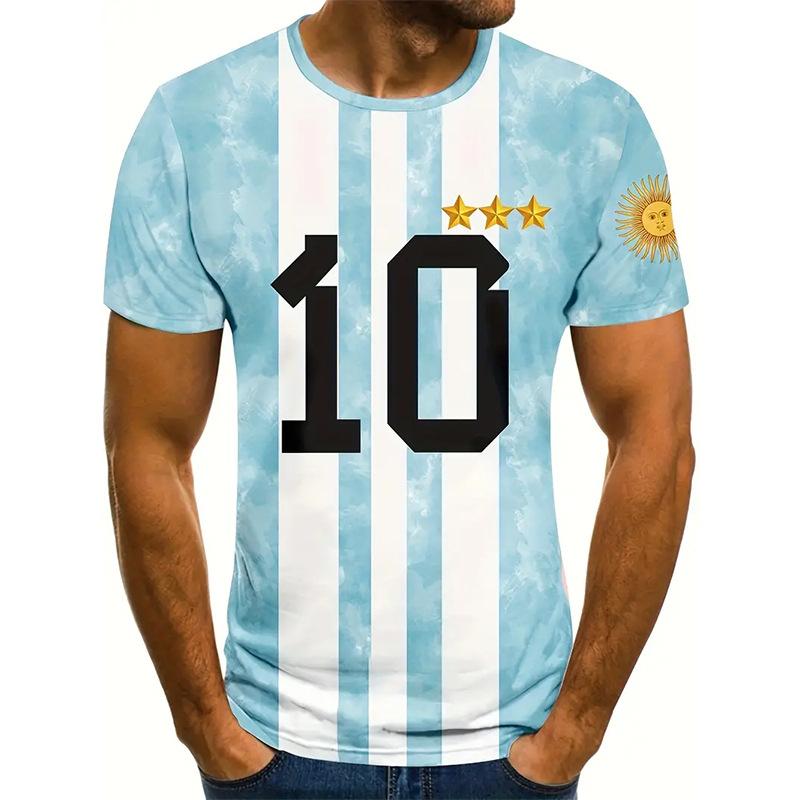 Summer Trendy Men's Casual Short Fashion Sleeved T-shirt