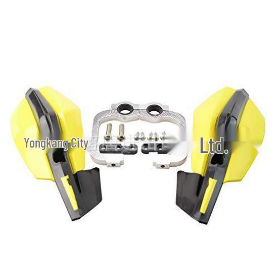 GOOFIT Yellow 22mm Handguard for ATV, Off-road Motorcycle, and Dirt Bike. 22mm