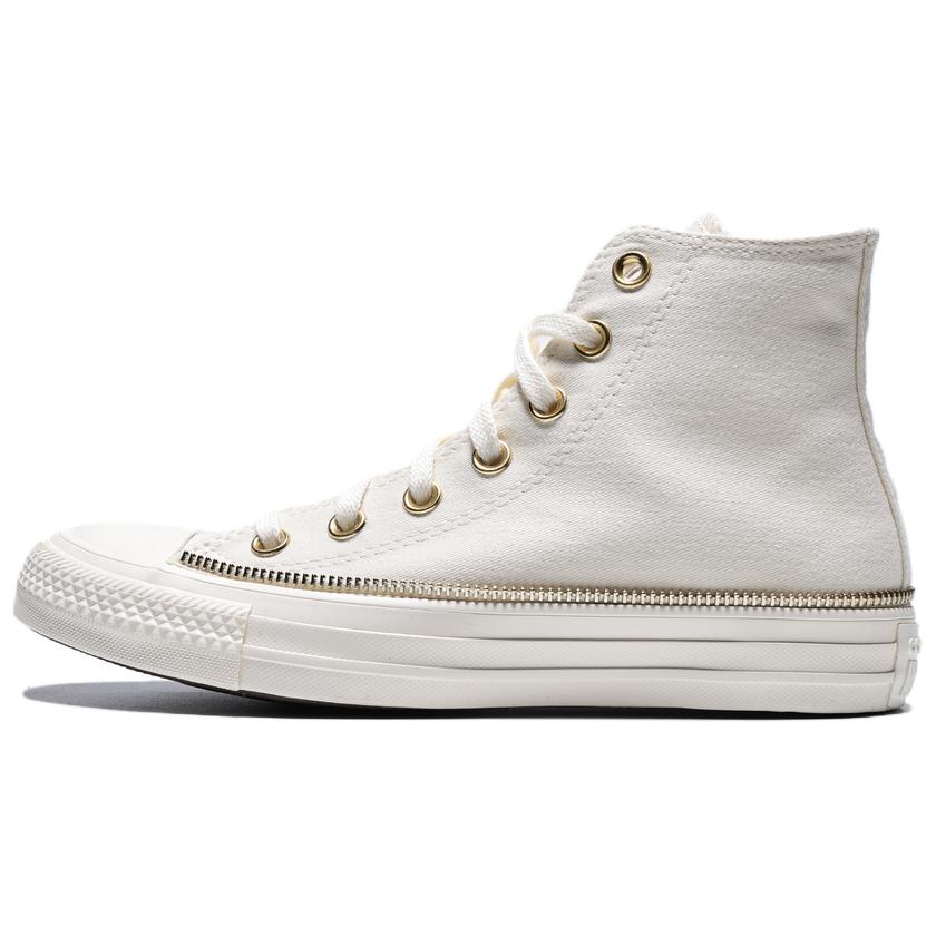 Converse Chuck Taylor Säsongsmode Bekväma Högtoppiga Kanvas Skor Unisex Sneakers Vita A18287C