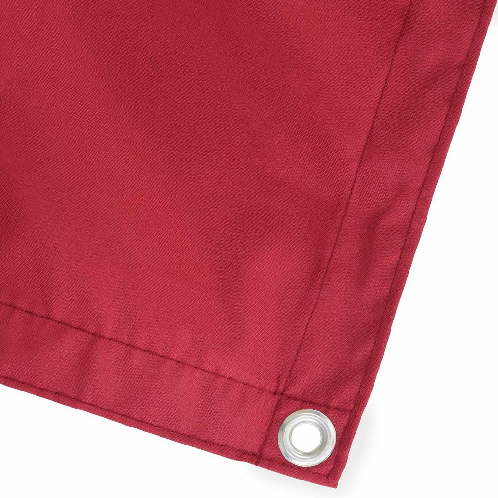 Balcony Privacy Screen 180 X 700 Cm Fabric with PU Coating Red
