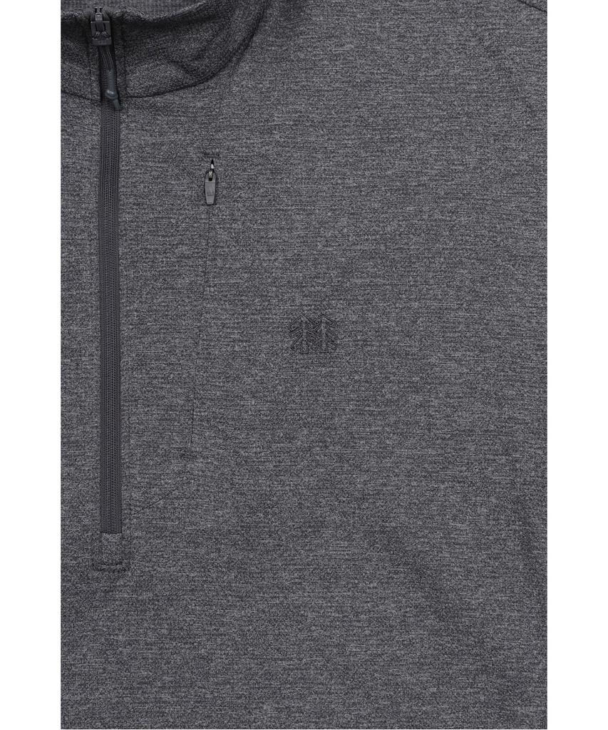 Koolongseupocheu Men'S Moss Dry Basic Zip-Up Short Sleeve T-Shirt Jwtcm26251Dml