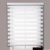 Versatile Solid Color Zebra Blinds: Heat-Insulating, Sheer Curtains, Venetian & Roller Options