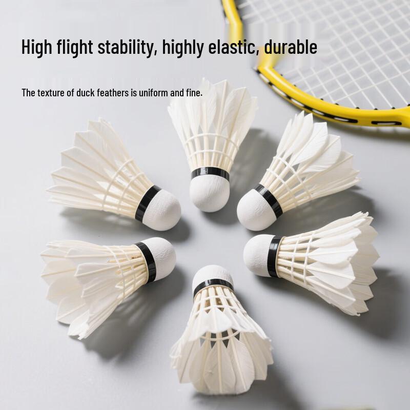 

Xulin Durable Goose Feather Badminton Shuttlecocks