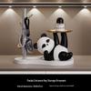Panda Entryway Key Holder & Storage Tray