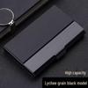 Men's and Women's Portable Stainless Steel Leather Business Card Holder