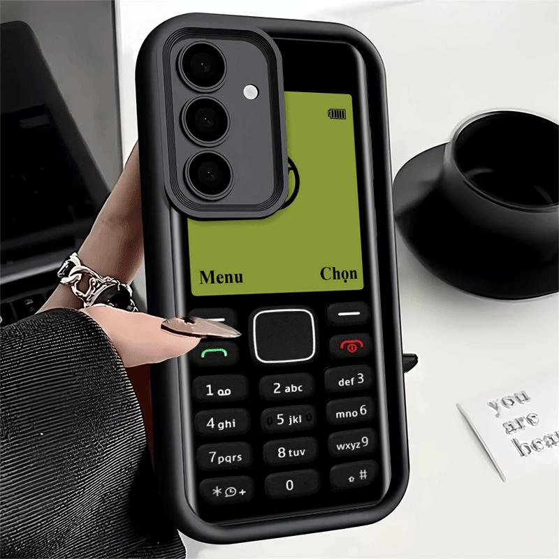 

Phone Case for Samsung Galaxy A17 A16 A15 A14 A13 Funny Retro Callphone A56 A36 A26 A55 A35 A25 A54 A34 A24 A53 A33 A23 A07 A06 Samsung A23