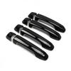 8PCS No Smart Key Exterior Door Handle Cover Trim For Toyota 4Runner 2010-