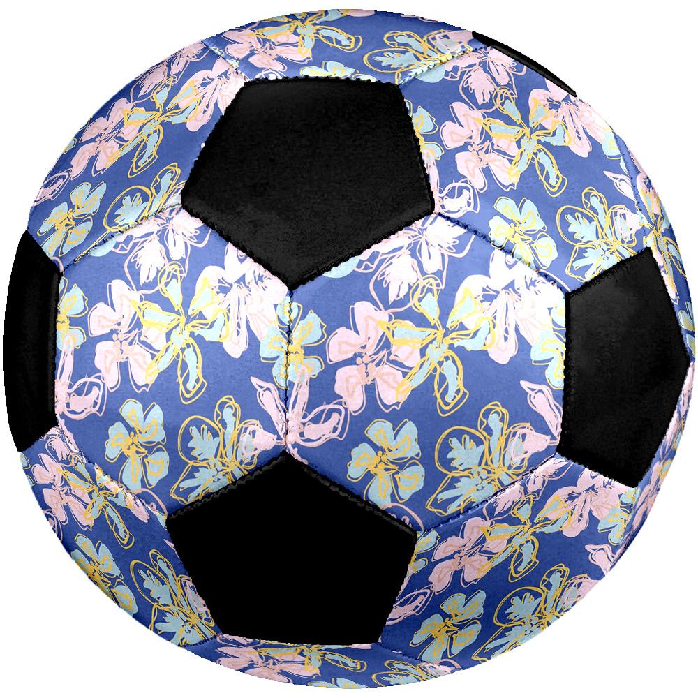 1pc Floral Outdoor Sports Football, Size 5, Comfortable And Durable Feel,Gift yy16
