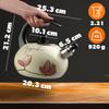 KADAX Emailierter Wasserkocher 2,2L Induktion Gas