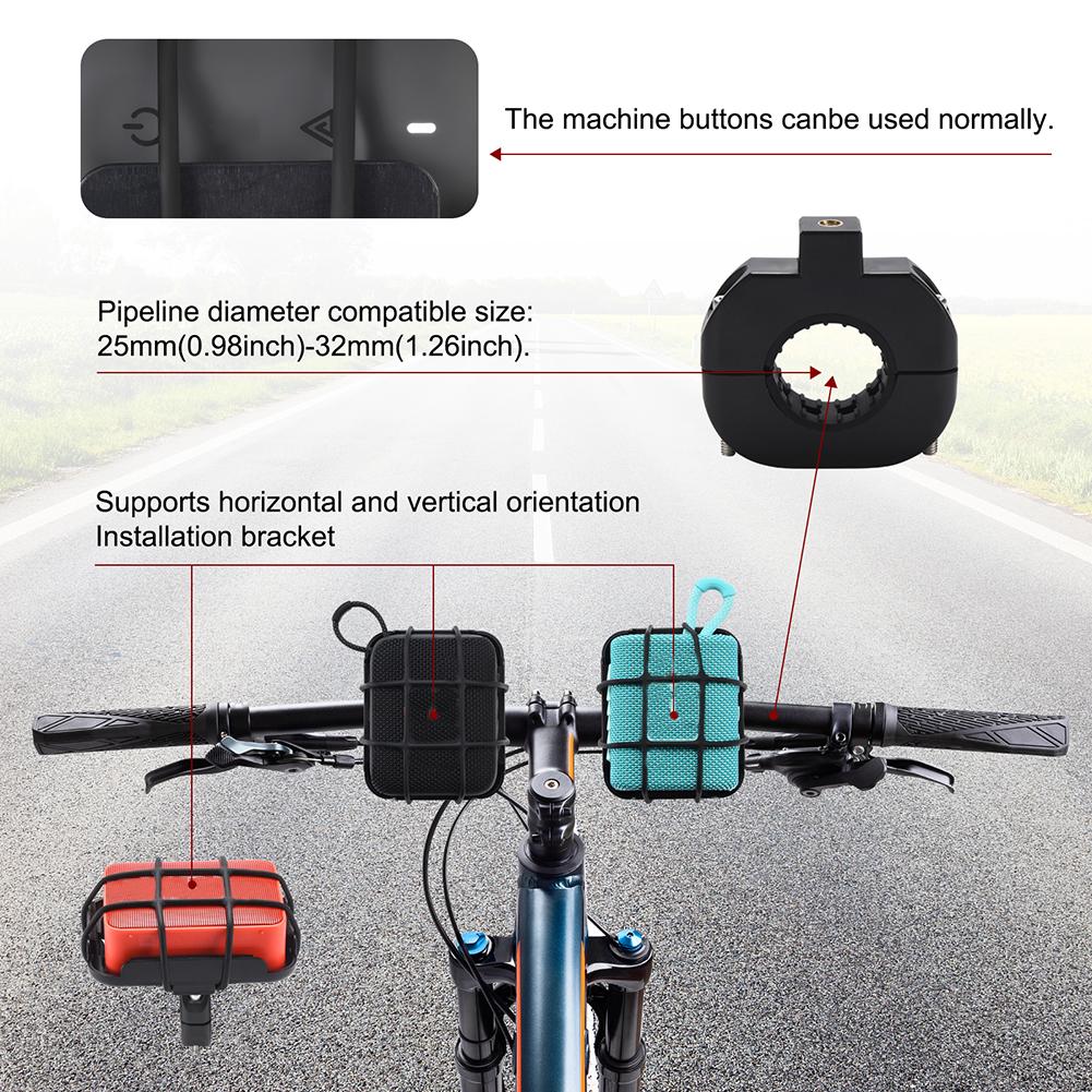 Universal Bicycle Speaker Mount Anti-slip Portable Speaker Mount Bike Speaker Holder for jbl GO 4/GO 3/GO 2 BT Speaker