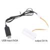 USB Battery 3V LR14 C Battery Eliminators Cable Replace 2Pc 1.5V C Batteries for LED Light Electronic Toy Strips Light