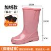 Fashion versatile rain boots women's tall rain shoes waterproof, non-slip, comfortable and wear-resistant women's water shoes camping rubber shoes