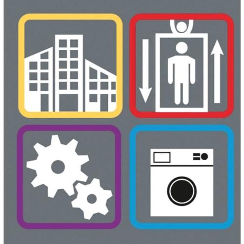 WERA 35-Piece Kraftform Compact Tool Set for Machine Maintenance with Storage Case (135926)