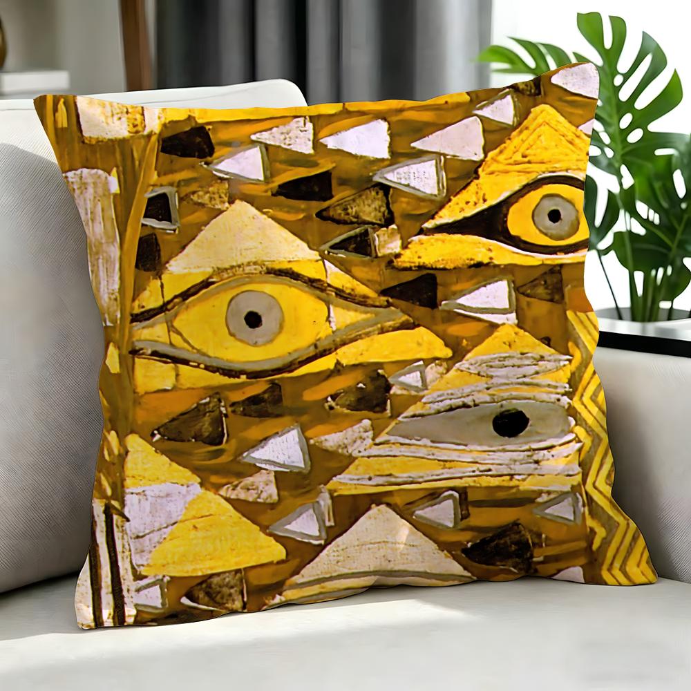 artist Gustav Klimt Cushion Cover Cushion Cover Set Pcs x x x Pillowcase Decorative Sofa Home Decor