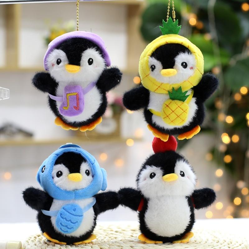 Cute Little Penguin Pendant Plush Toy Doll Cartoon Bag Hanging Keychain Rag Doll Doll