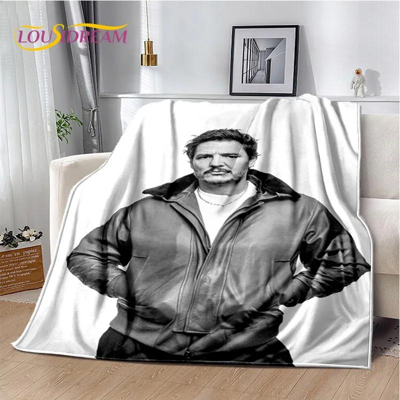 29 Style Pedro Pascal Funny Printing Blanket,Soft Throw Blanket for Home Bedroom Bed Sofa Picnic Travel Office Cover Gifts Kids