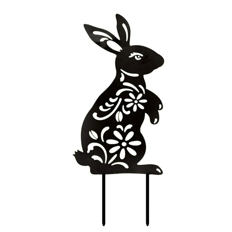 

Easter Bunny Garden Stake Acrylic Decorative Sign Party Decoration Supplies for Holiday New Year Birthday Party 1