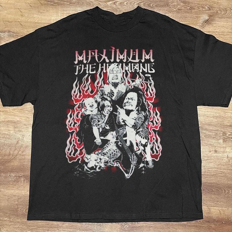 New Maximum the Hormone Christmas Gift Unisex S5XL Shirt BI58 Unisex T-Shirt