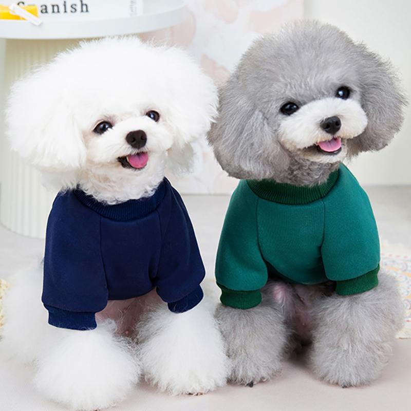 Fleece-Hundepullover, dicke Hundekleidung, Pullover für kleine und mittelgroße Hunde, Welpen-Outfit, Chihuahua, Perro, Sweatshirt, Kleidung