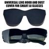 AI Glasses Universal Light Shield For Rayneo Air3/Air2/Air3s Xreal One/one pro/Air2 Black Screen Protector Shade Lens Protector