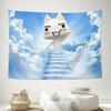 Inoue Toro Cute Cat Tapestry Room Decoration Home Decor Bedroom Wall Hanging Fabric