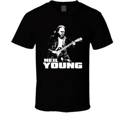 Neil Young Music Rock Legend Guitarist Unisex T-Shirt