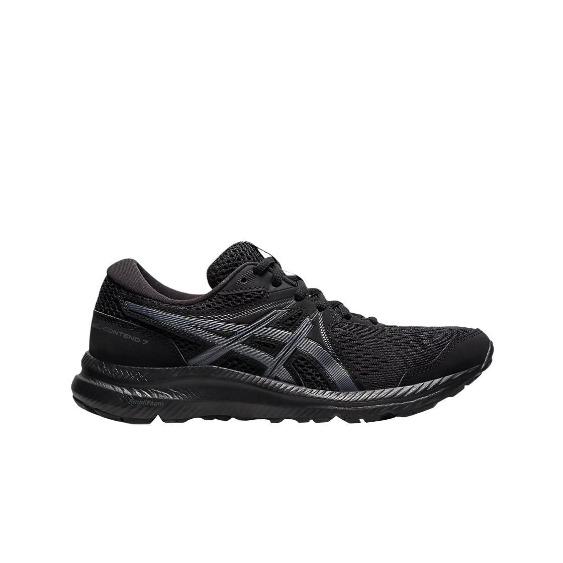 

(в) Asics Gel-contend 7 Черный Карьерно-серый - D Широкий W225