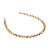 Elastic Plastic Leopard 1 pc Fashion Mens Women Unisex Black Hair Head Hoop Band Sport Headband Hairband Accessories