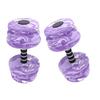 1Pair Sports Aquatic Exercise Dumbbells Foams Dumbbells Hand Bar Water Aerobics Fitness Equipment for Weight Loss