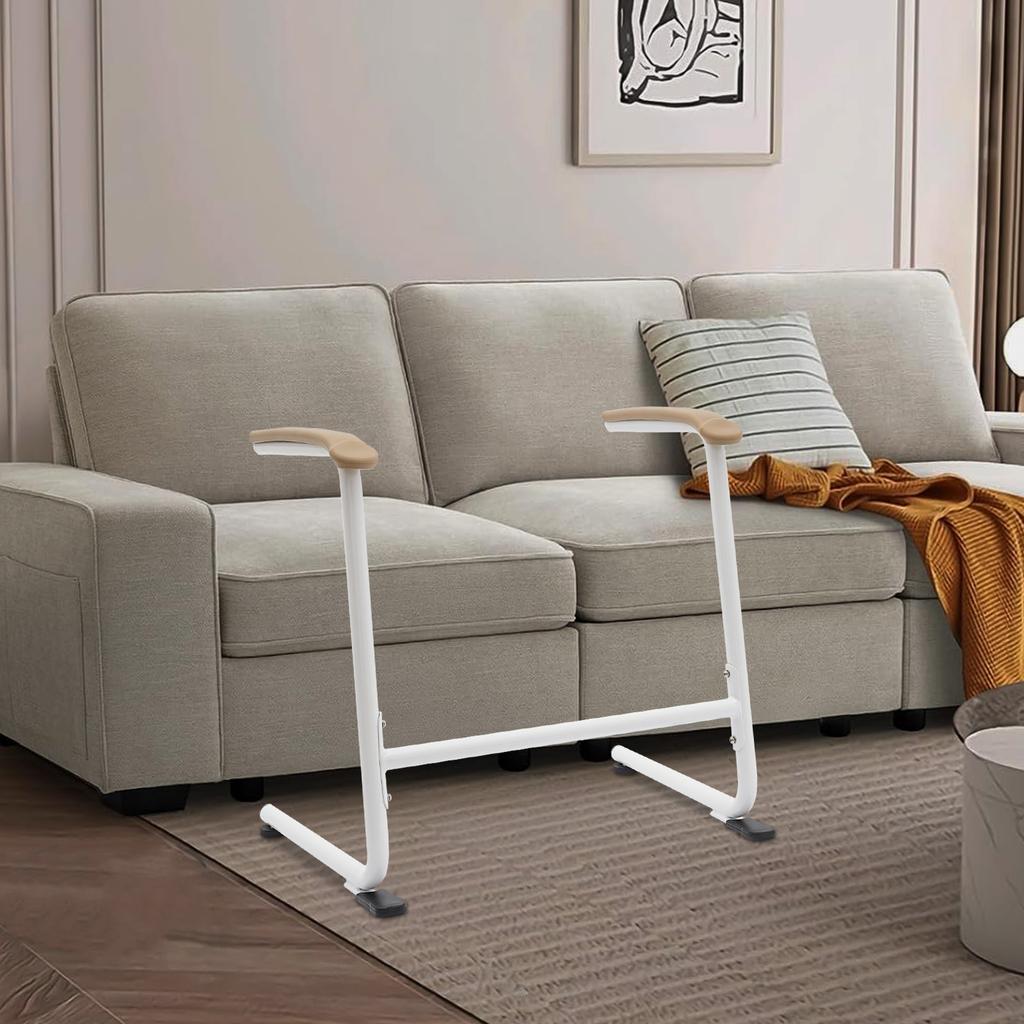 Chair Stand Assist for Elderly - Steel & PP Lift Support, Standing Aid, Fit Sofas Under 22inch Height, 330lbs Weight Capacity
