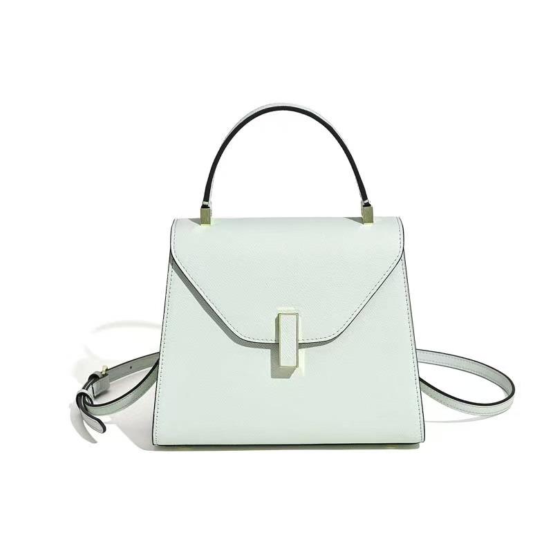 

New fashion women s bags, handbags, shoulder messenger bags, fashionable, lightweight, wear-resistant, simple, niche, versatile commuter bags 22*10*18cm слонова кістка