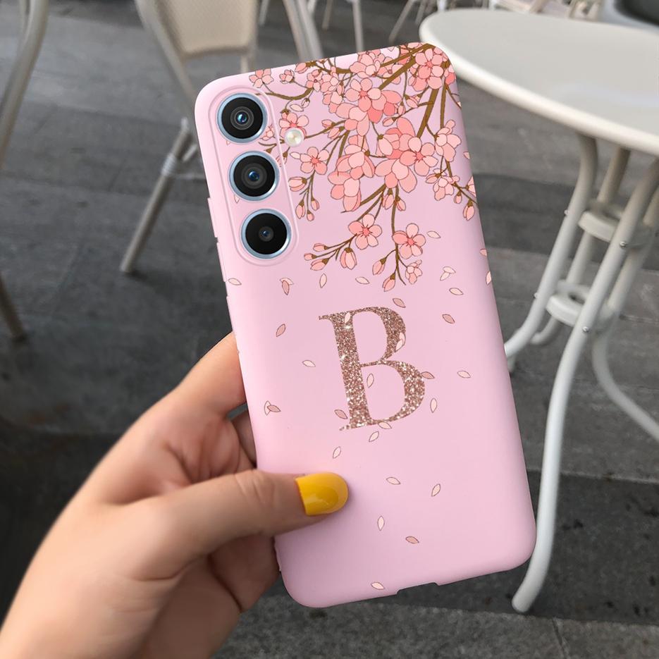 For Samsung Galaxy M54 Case A54 Cute Crown Letters Back Cover Soft Silicone Phone Case For Samsung M 54 Galaxy A54 Fundas Bumper