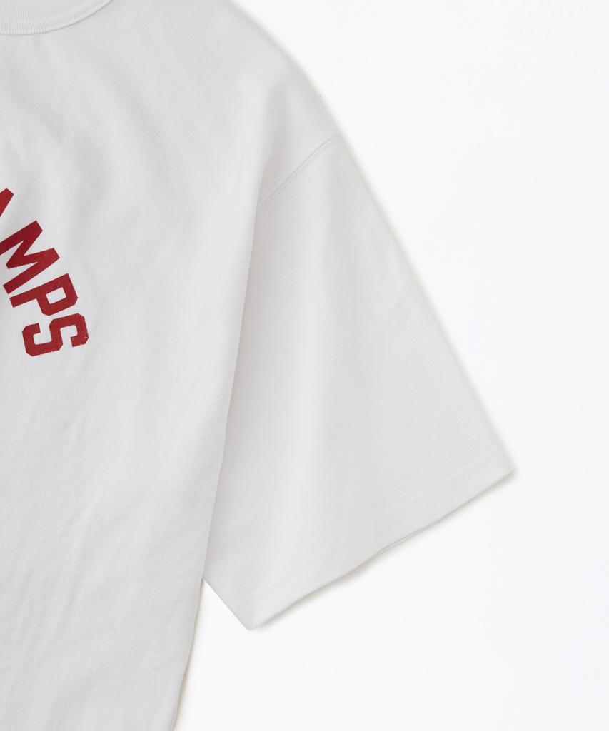 OUTSTANDING [Looney Tunes] Half Sleeve Tee(World Champs)_White