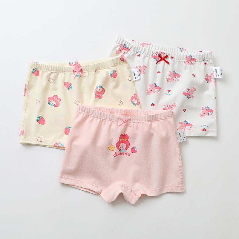 

Набор из 3 детских бесшовных трусов-боксеров из лайкры и хлопка - Корейский стиль для мальчиков и девочек (Small / Medium) 110 (Height 90-100cm)