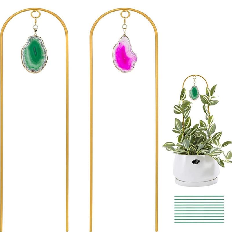 Metal Plant Climbing Frame Indoor Flower Pot Vine Trellis Holder Iron Plants Climbing Support Stake Rattan Stand Rack