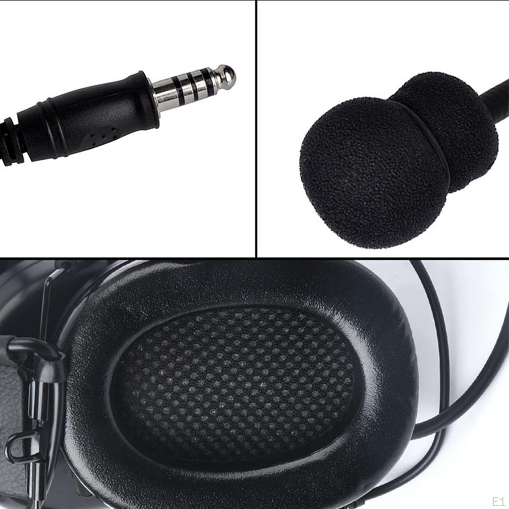 Headphones Headset Hunting Communication for PTT Radio