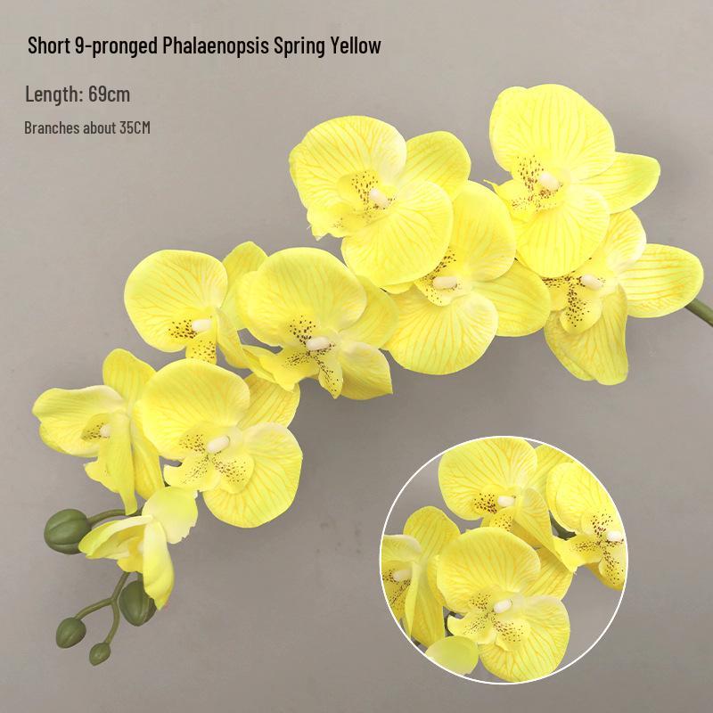 Luxury Realistic Phalaenopsis Artificial Flower for Weddings and Home Décor