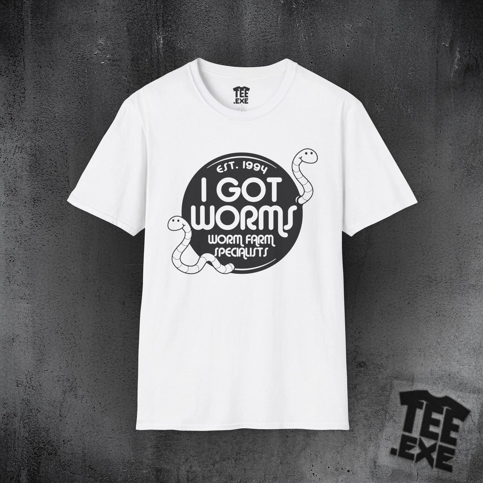 I Got Worms! - Unisex Softstyle T-Shirt -Dumber and Dumb L