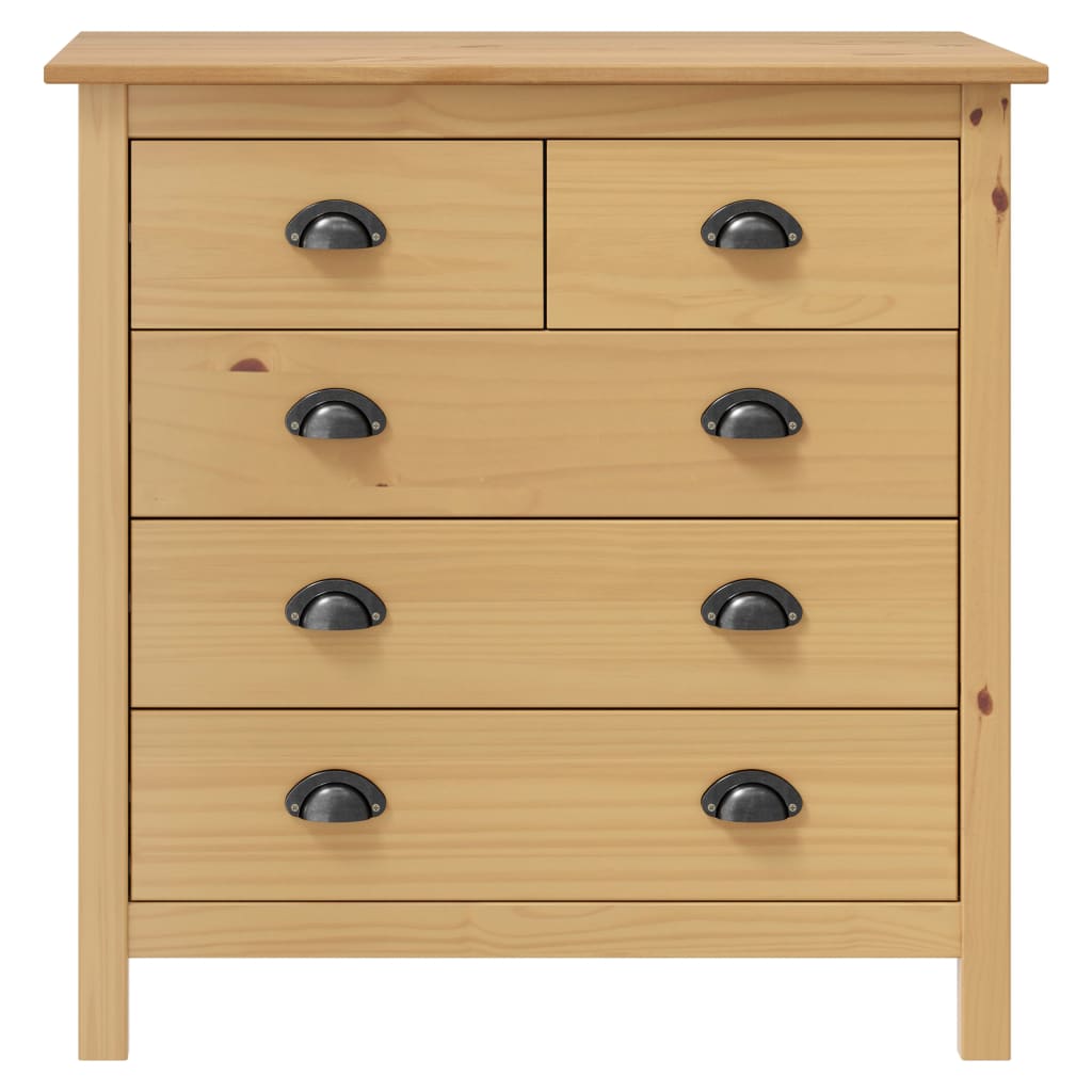 Sideboard Hill 79 x 40 x 80 cm Solid Pine Wood