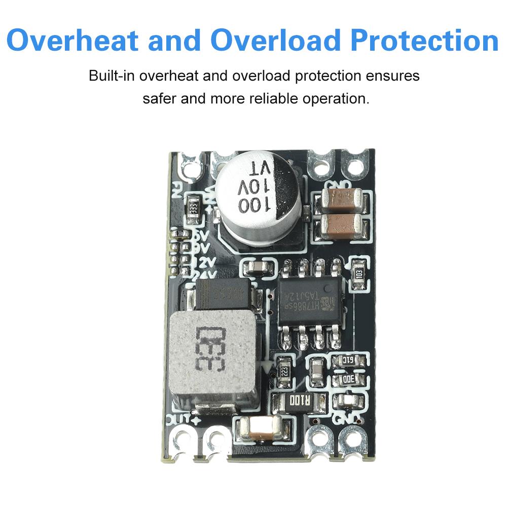 DC-DC Buck Step-down Power Supply Module 7V-100V to 5V 9V 12V 24V 2A Fixed Output Voltage Step-down Power Module
