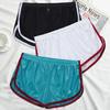 Men Underwear Solid Color U Convex Low Waist Elastic Breathable Underpants Loose Mesh Boxers Panties Casual Sport Shorts for Indoor