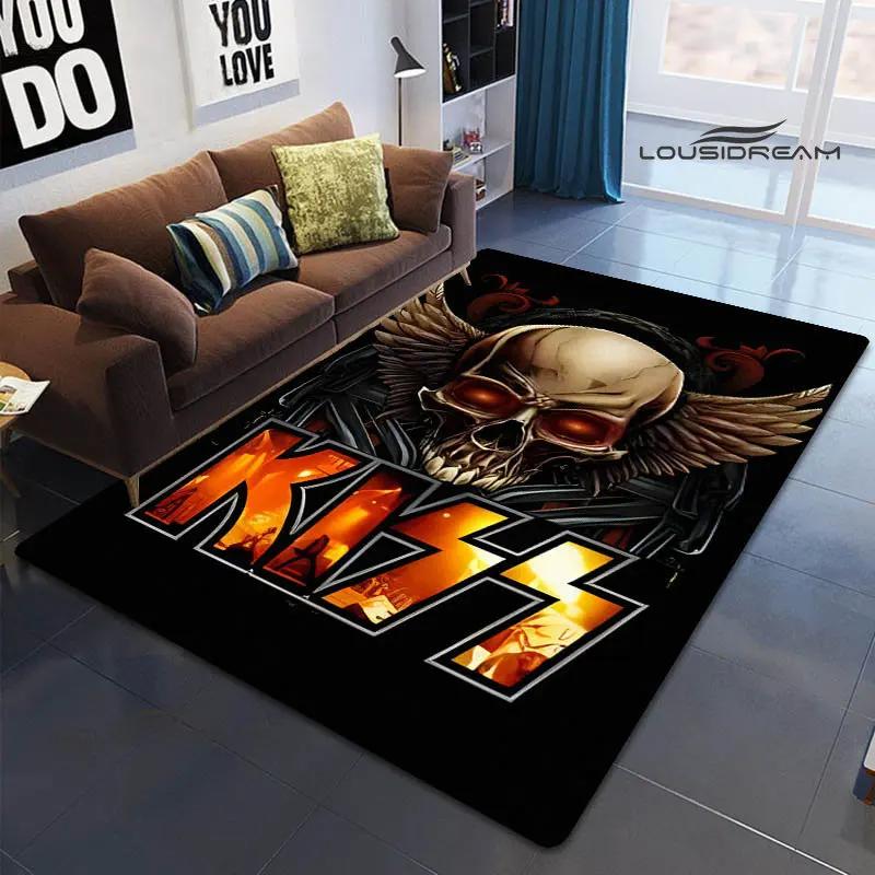 Kussband-Druckteppich, Kinderspielzimmerteppich, Wohnzimmer, Schlafzimmer, rutschfester Teppich, Fotografie-Requisiten, Geburtstagsgeschenk