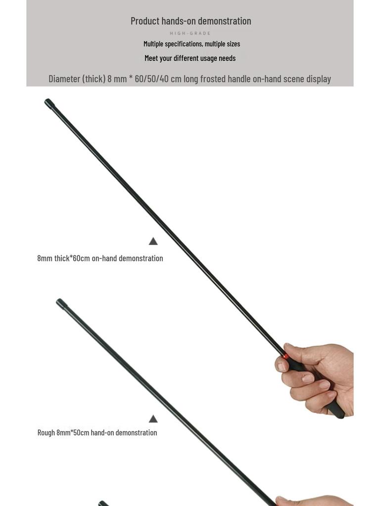 Teacher's Classroom Discipline Rod - Rattan Ruler for Educational Use