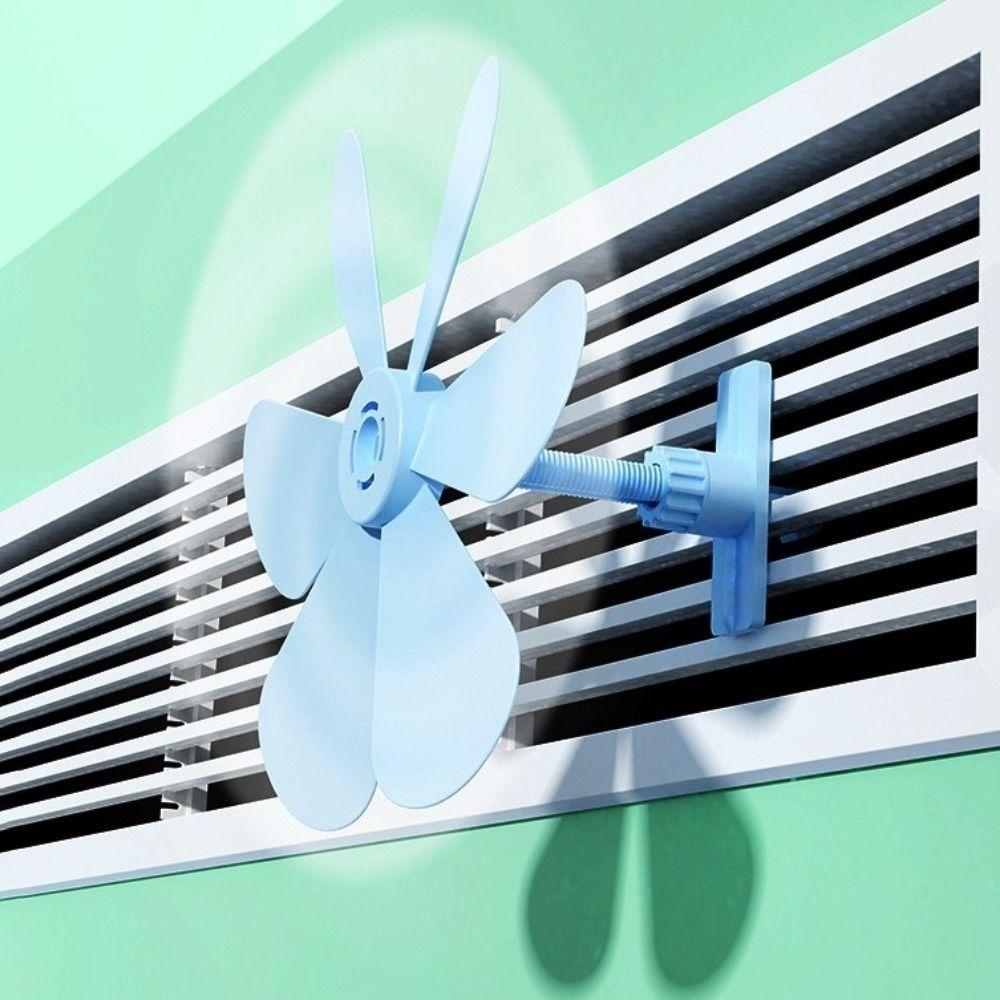 3Pcs Windmill Shaped Air Outlet Guide Fan Anti Direct Blowing Conditioning Guide Fan Study Room