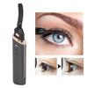 Black Electric Eyelash Curler LongLasting Heated Curler USB Charge Eyelash Perming Tool