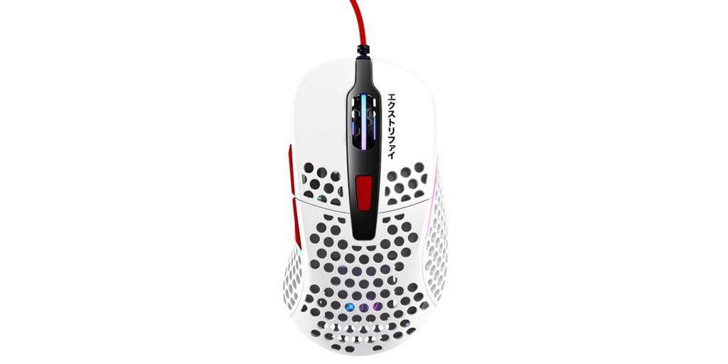 XTRFY M4 RGB Wired Gaming USB Extrify Mouse, High-Performance, Lightweight, Connection, (Tokyo)